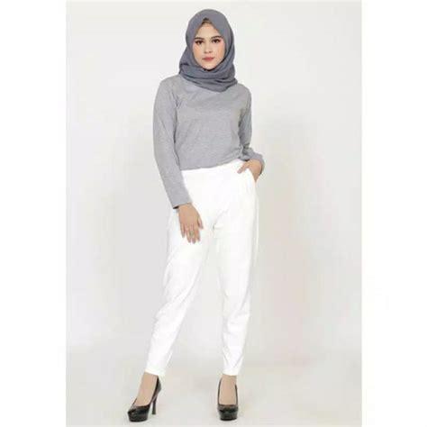 Jual Celana panjang wanita scuba fit xl zahra signature longpant scuba ...