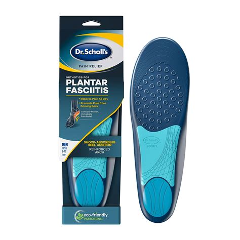 Dr. Scholls Plantar Fasciitis Pain Relief Orthotic Inserts for Men, 1 Ea