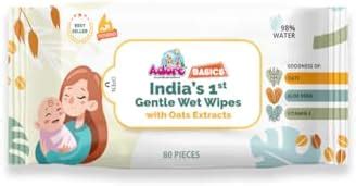 Buy Roo & Boo Baby Wet Wipes - Paraben Free 99% Water Wipes (72 pcs ...