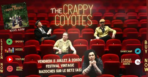The Crappy Coyotes @ Festival Vintage - Bazoches sur le Betz (45 ...