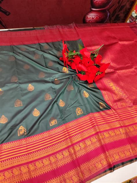 Ramya pandian Silk Fabric saree RAM08