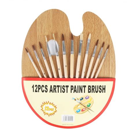 مجموعة فرش الرسم الإبداعية من بينجيا مع لوحة ألوان BinjiA DIY Creative Painting Brush with Pallet Set