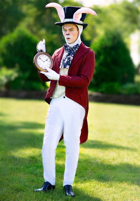 Sexy White Rabbit Alice In Wonderland Costume