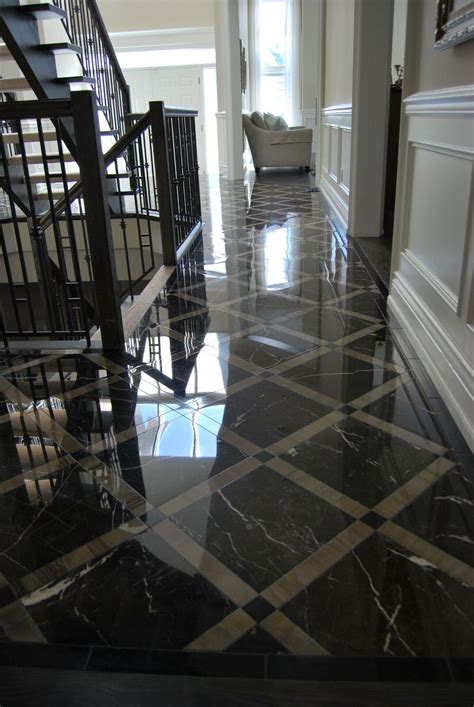 Black Marble Floor Designs - Flooring Ideas