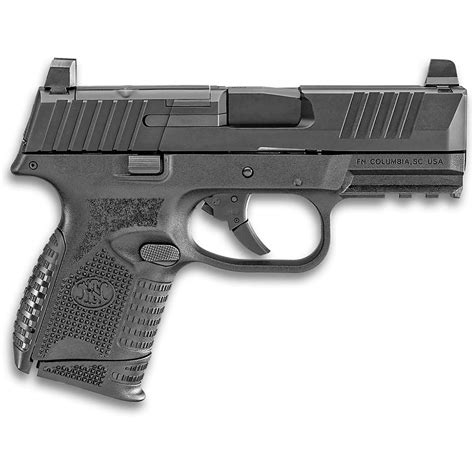 FN 509 CC Edge 9mm Pistol, Compensated Gold Barrel, Graphite Finish (66 ...