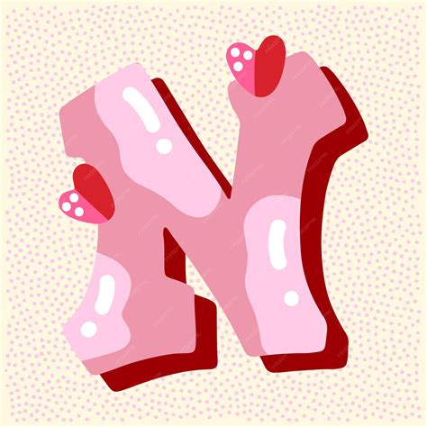 Decorative Letter N Clipart