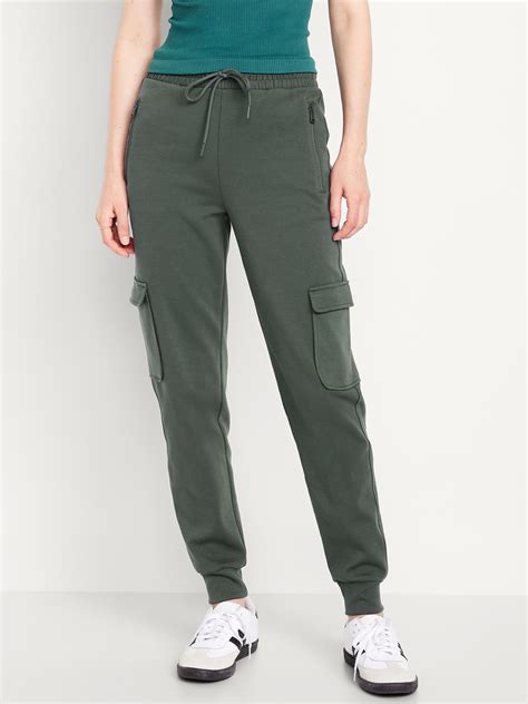 High-Waisted Dynamic Fleece Cargo Joggers | Old Navy