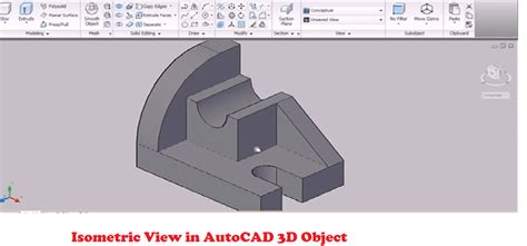 Isometric View AutoCAD 的图像结果