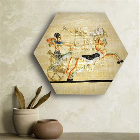 Life of Pharaohs Hexagonal Canvas (Matte Finish) – The Artment