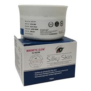 MAGNETIC GLOW Facial Cream, Silky Skin Intense Hydrating Cream- 50 GM ...