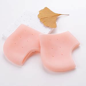Dr Foot Anti Crack Silicone Gel Heel Pad Socks | For Heel Swelling Pain ...
