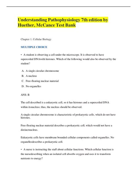 Image result for Course Point Lippincott Pathophysiology Exam Test Bank