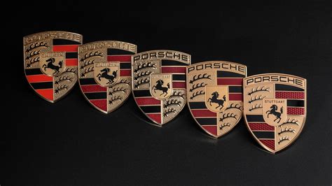 Porsche unveils redesigned crest