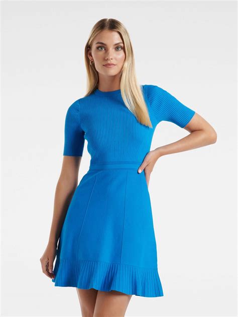 Buy Cleo Mini Knit Dress - Forever New