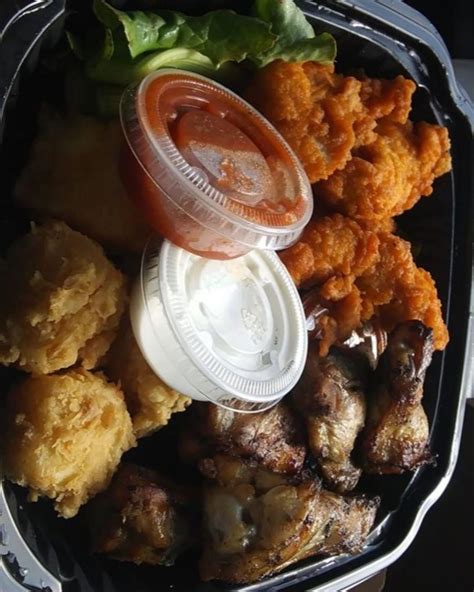 Red Bone Alley menu in Florence, South Carolina, USA