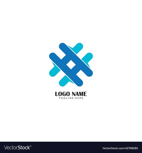 Hashtag logo Royalty Free Vector Image - VectorStock
