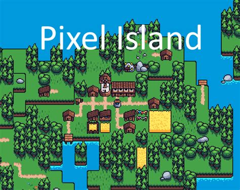 Pixel Island by HexagonNico