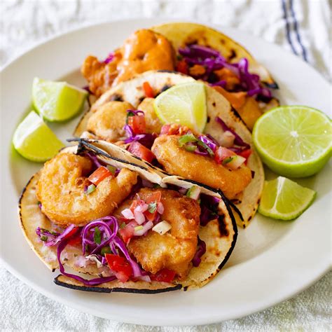 Tacos de Camarón Estilo Ensenada - La Receta Fácil