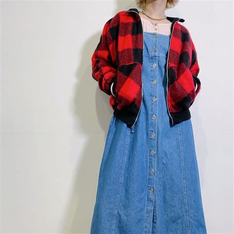 Red and black plaid jacket | LEMON