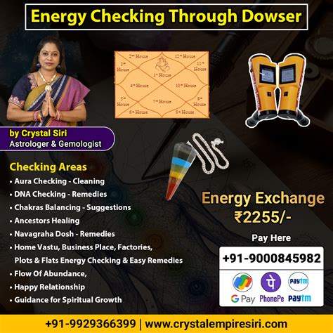 Energy Checking Through Dowser by Crystal Siri – Crystal Empire Siri