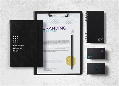 Free Premium Stationery / Brand Identity Mockup PSD Set - Good Mockups