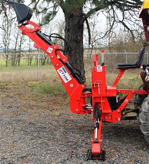 Farmer Helper 6' Dig Tractor Backhoe w/Tank,Pump,Filter, PTO Powered ...