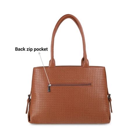 Buy Mochi Women Tan Casual Tote Bag Online | SKU: 66-446-23-10 – Mochi ...