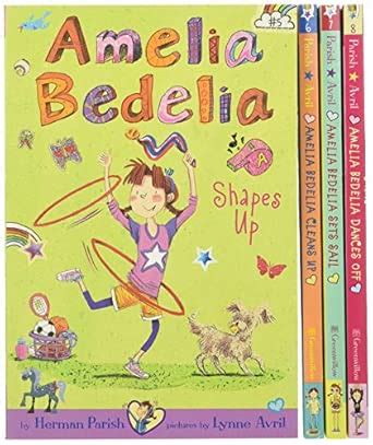 Amelia Bedelia Chapter Book Box Set #2 Books 5-8 : Herman Parish, Lynne ...