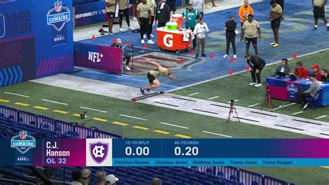 Zavion Thomas runs official 4.28-second 40-yard dash at 2026 combine