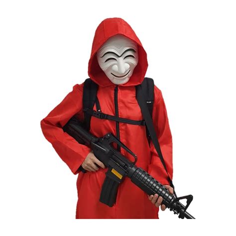 Buy Dreamingcart Money Heist Mask Korea Hahoe Tal Plastic Mask Korean ...