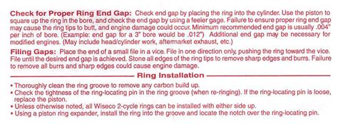 Wiseco Piston Install 的图像结果
