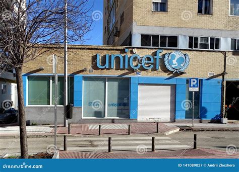 Madrid Office of UNICEF, Madrid, Spain Editorial Photography - Image of entrance, helping: 141089027