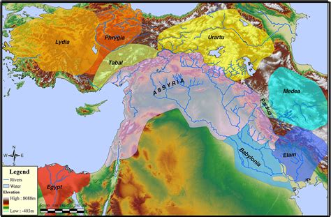 Ancient Near East Map