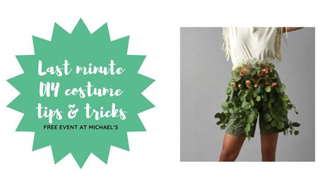 Free Michael's Demo: DIY Costume Ideas 10/23 :: Southern Savers