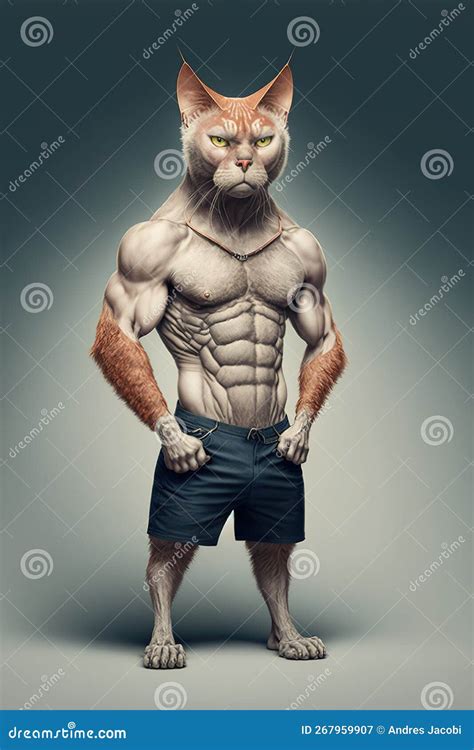 Muscular Cat