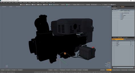 Water Transfer Pump 3D model | 3D Molier International
