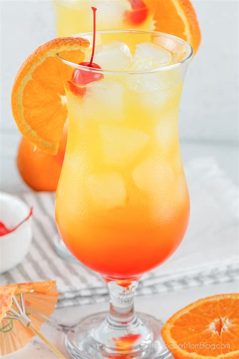 Tequila Sunrise Cocktail Recipe - Tasty Cocktail Recipes