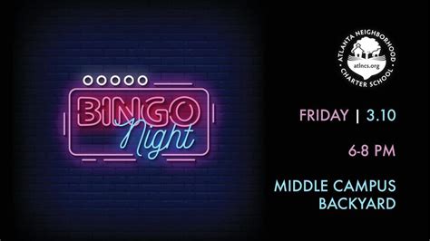 ANCS Backyard Bingo Night 2023, Atlanta Neighborhood Charter School ...