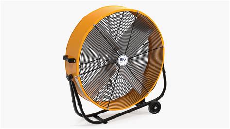 Industrial Floor Fan 3D Model - TurboSquid 2236304