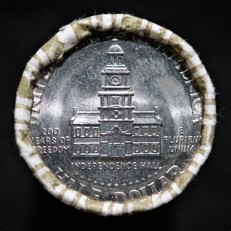 1976 Philadelphia Bicentennial Kennedy Half Dollar Roll - Numismax
