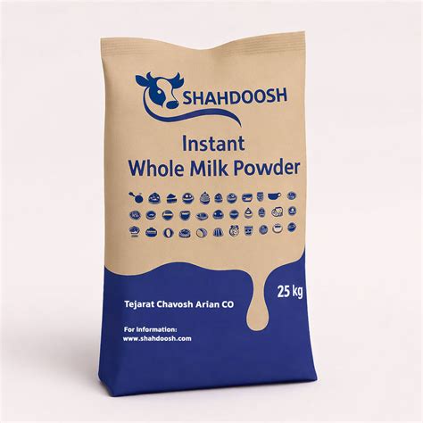Instant Whole Milk Powder (WMP) - Shahdoosh | Tejarat Chavosh Arian Co ...