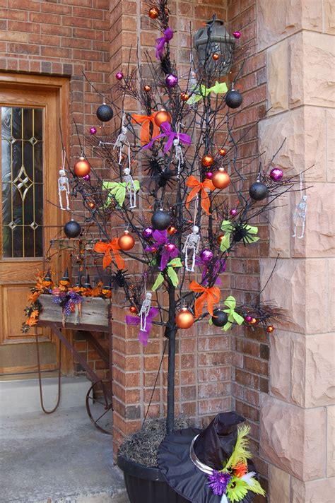 halloween diy tree