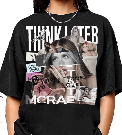 Vintage Think Later 90s Tate McRae T-shirt | Tate McRae Shop