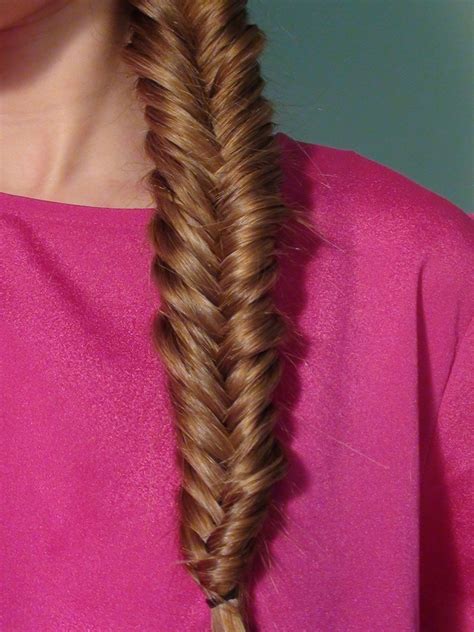 How To Draw A Fishtail Braid