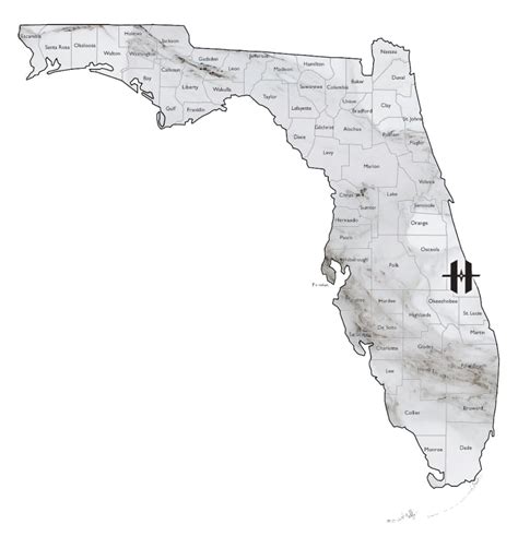 Florida State Map Printable 的图像结果