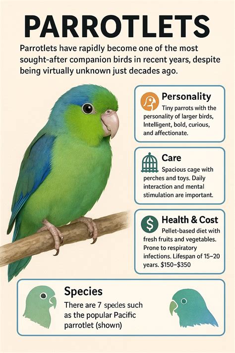 Parrotlet Species Guide: Tiny Parrots with Big Personalities 🦜 nel 2025