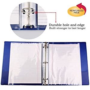 TULMAN A4 Size Transparent Document Sleeves, 25 Pcs, Heavy Duty Clear ...