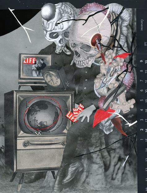 Mechanism of Death IV von Axelle Kieffer (2019): Werk auf Papier Collage auf Papier - SINGULART