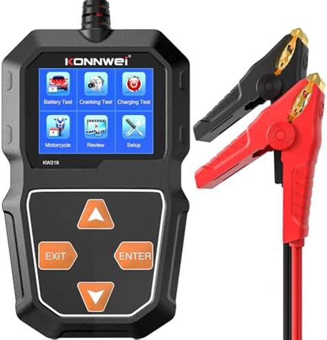 STHIRA® Digital Battery Tester, LCD Backlit BM550 6V 12V 24V Car ...