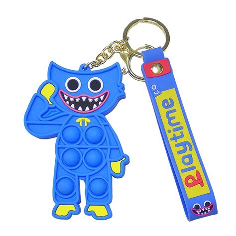 Whhw Poppy Playtime Keychain Plush Toy Horror Game Doll Monster ...